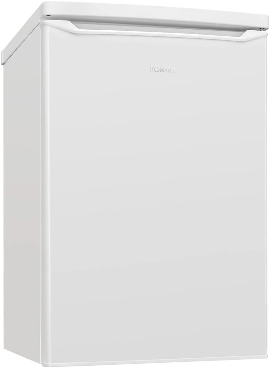 Lodówka – oświetlenie LED, regulacja temperatury, półki, kolor biały, pojemność 109 l, do kuchni