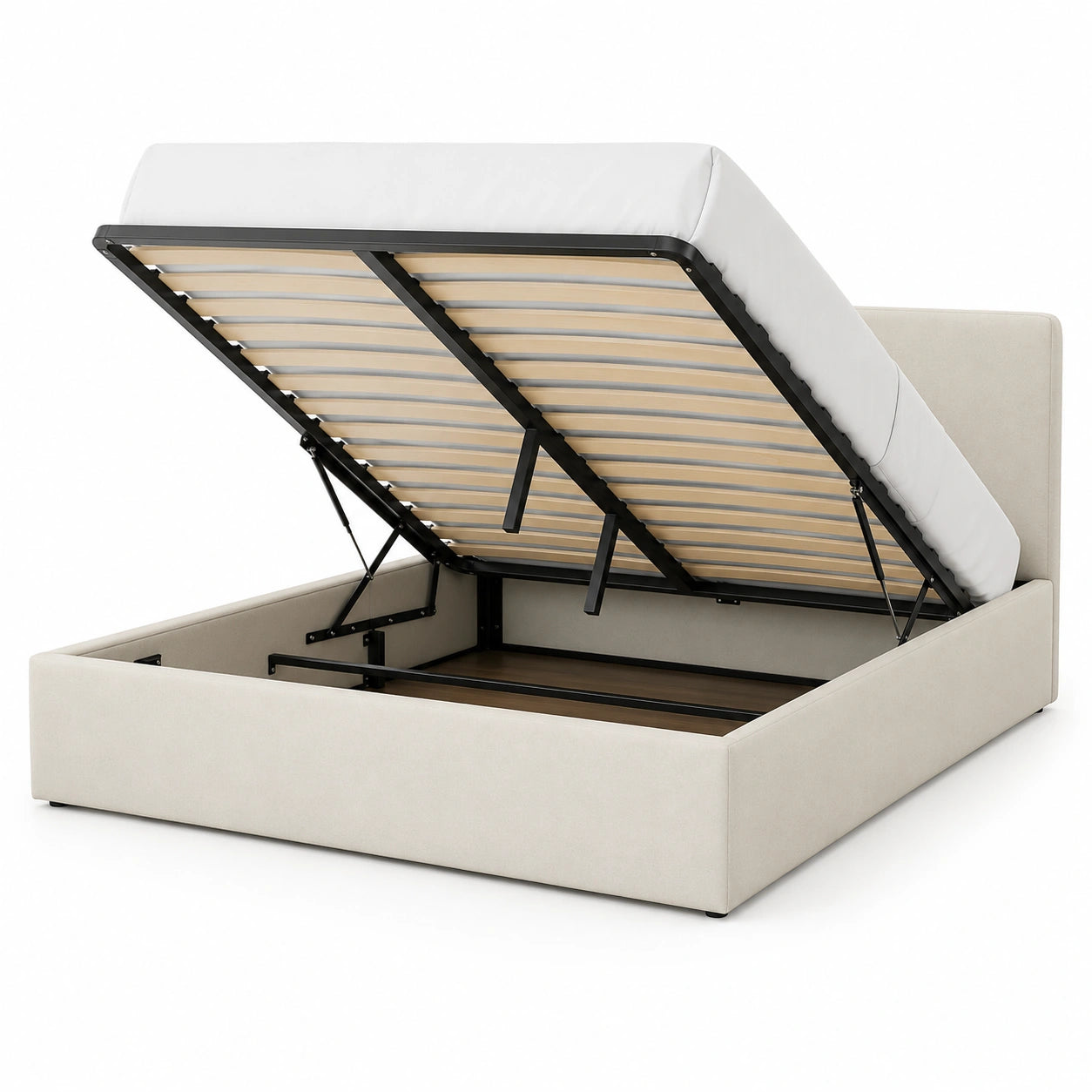 lit-coffre-double-160x200-avec-sommier-rangement-en-tissu-gris-vtceti7557ul