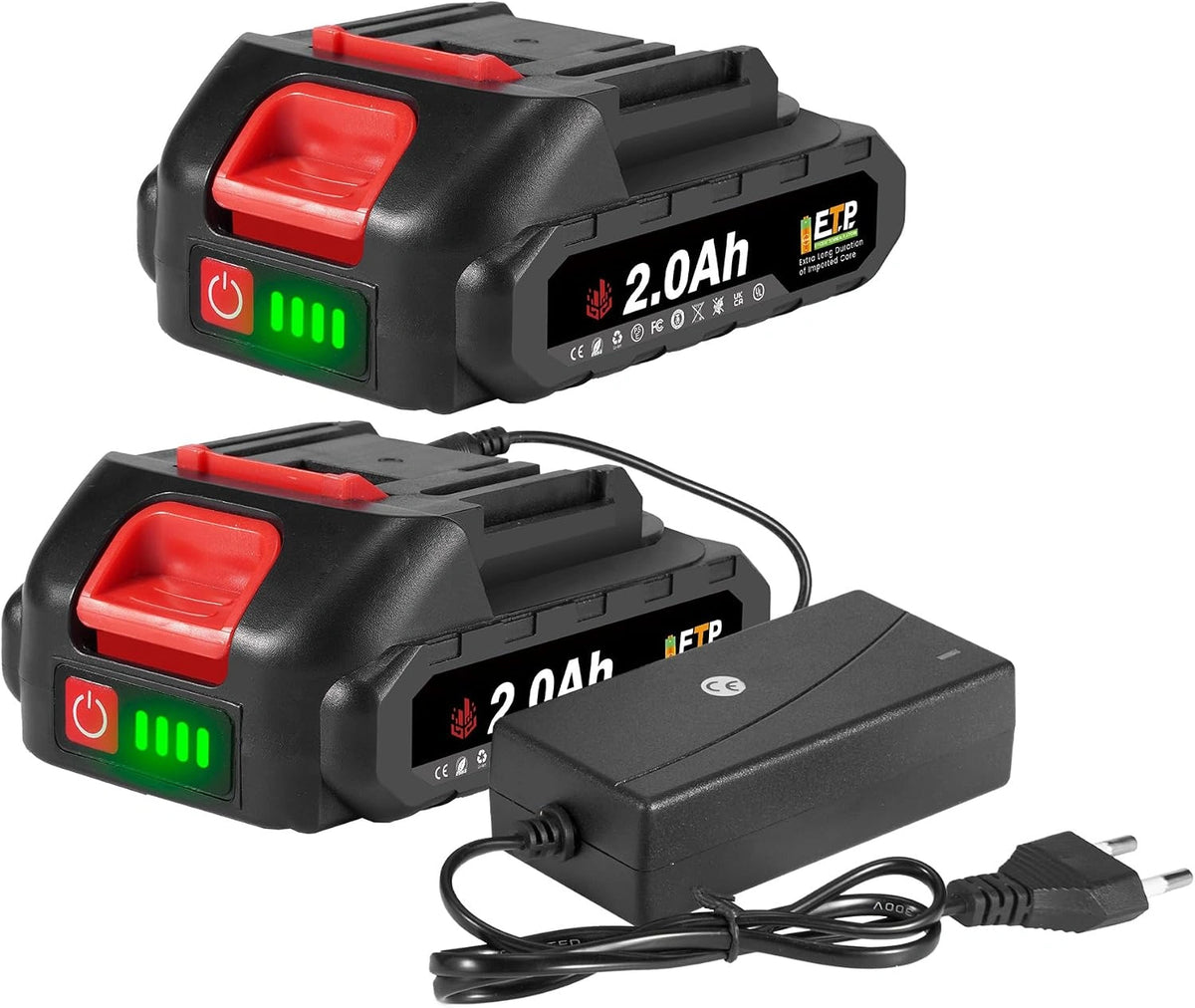 Akumulator ONEVAN – akumulator 2,0 Ah, napięcie 20 V, do zgodnych urządzeń lub pojazdów