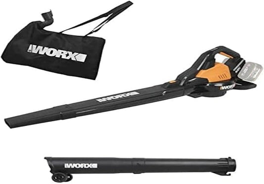 Dmuchawa ogrodowa WORX WG583E.9 – pojemność 35 l, napięcie 40 V, do pielęgnacji podłóg