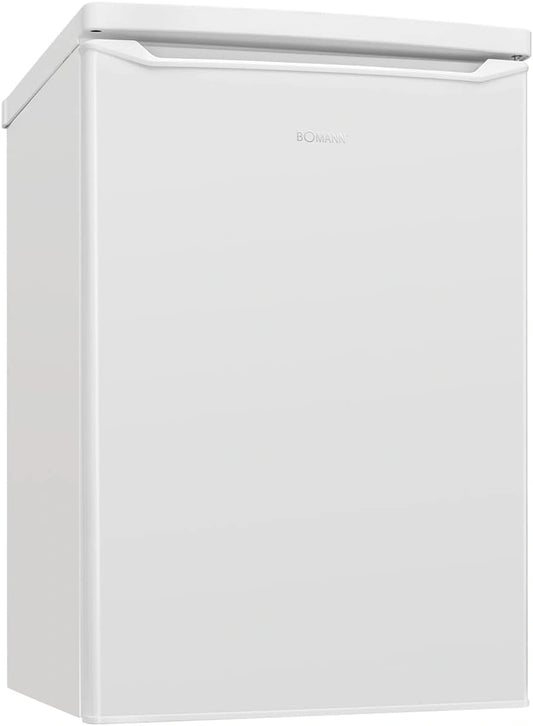 Lodówka – oświetlenie LED, regulacja temperatury, półki, kolor biały, pojemność 109 l, do kuchni