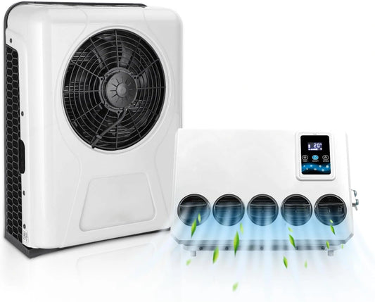 Klimatyzator Gouku – wydajność 10500 BTU, napięcie 12 V, do pomieszczeń domowych