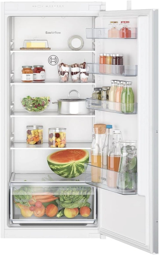 Lodówka Bosch KIR41VFE0 – pojemność 204 l, wymiary 123X56X55 cm, do kuchni