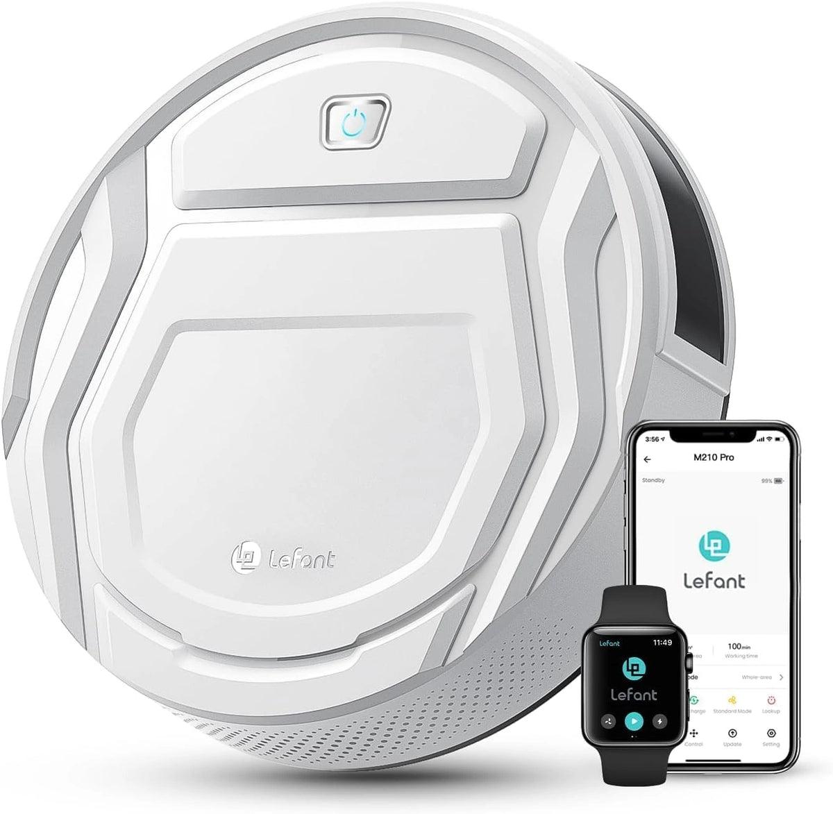 Robot sprzątający Lefant – łączność Wi-Fi, do codziennego zastosowania