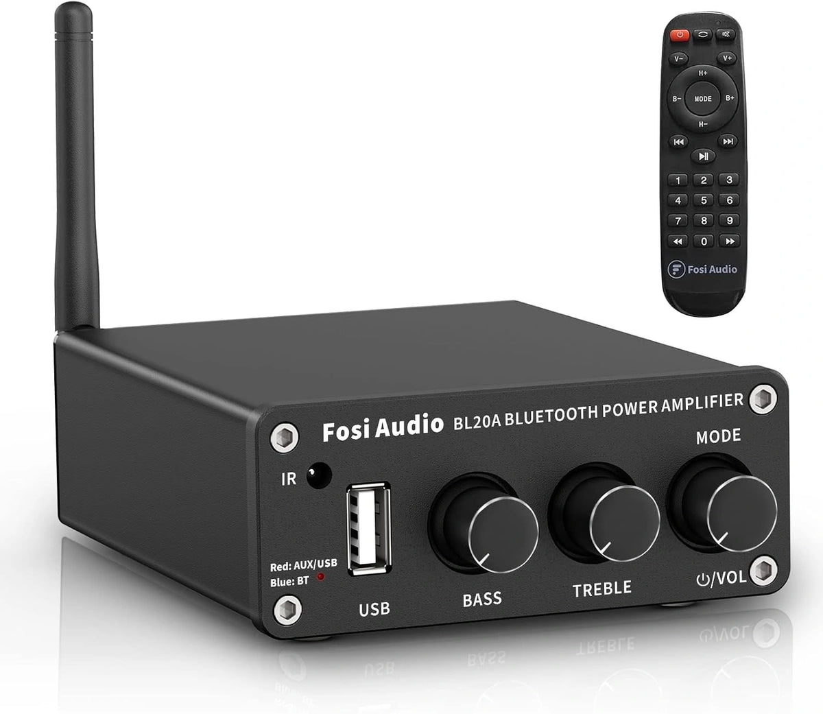 Sprzęt audio Fosi Audio – moc 200 W, do codziennego zastosowania