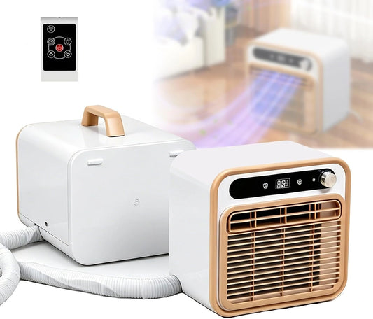 Klimatyzator Cichy – programator czasowy, łączność Wi-Fi, sterowanie dotykowe, moc 1500 W, do pomieszczeń domowych