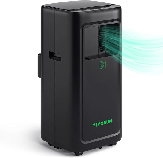 Klimatyzator VIVOSUN AeroLush – konstrukcja 4 w 1, wydajność 8000 BTU, do pomieszczeń domowych