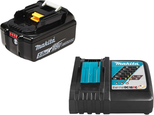 Akumulator Makita 18 – akumulator 5,0 Ah, napięcie 18 V, do zgodnych urządzeń lub pojazdów