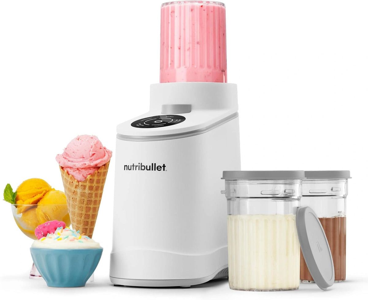 Maszyna do lodów nutribullet – kolor biały, do codziennego zastosowania