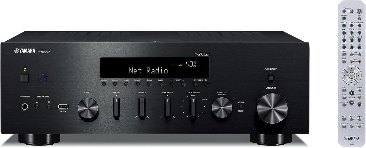 Sprzęt audio YAMAHA R-N600A – do codziennego zastosowania