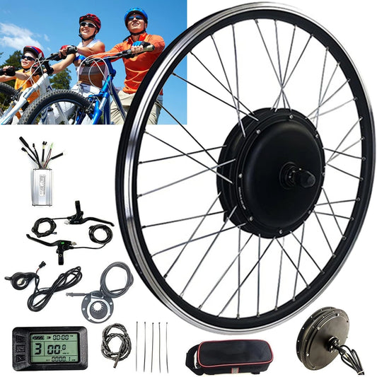Zestaw napędu do roweru elektrycznego – moc 500 W, do codziennego zastosowania