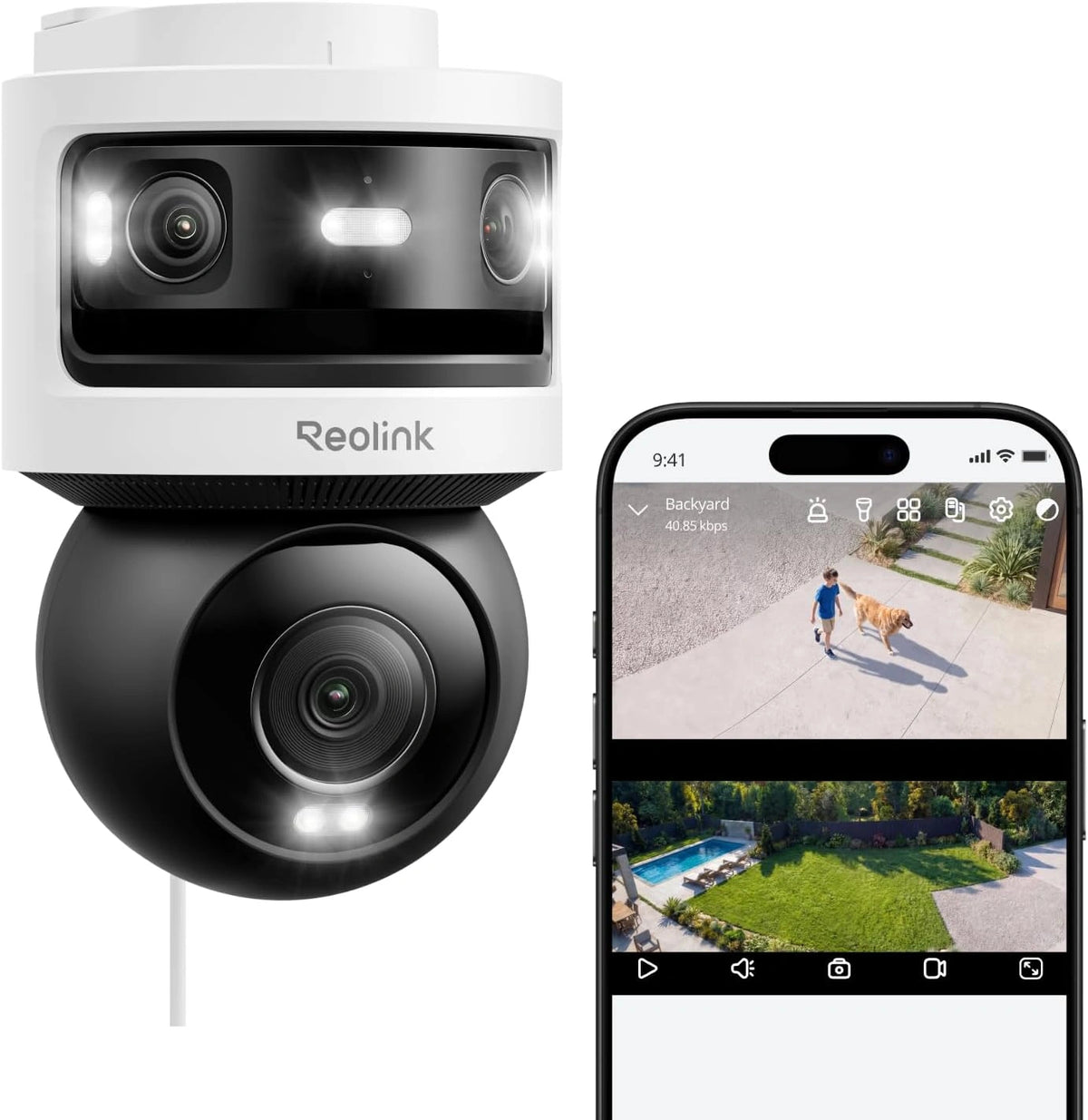 Monitor Reolink – łączność Wi-Fi, do codziennego zastosowania