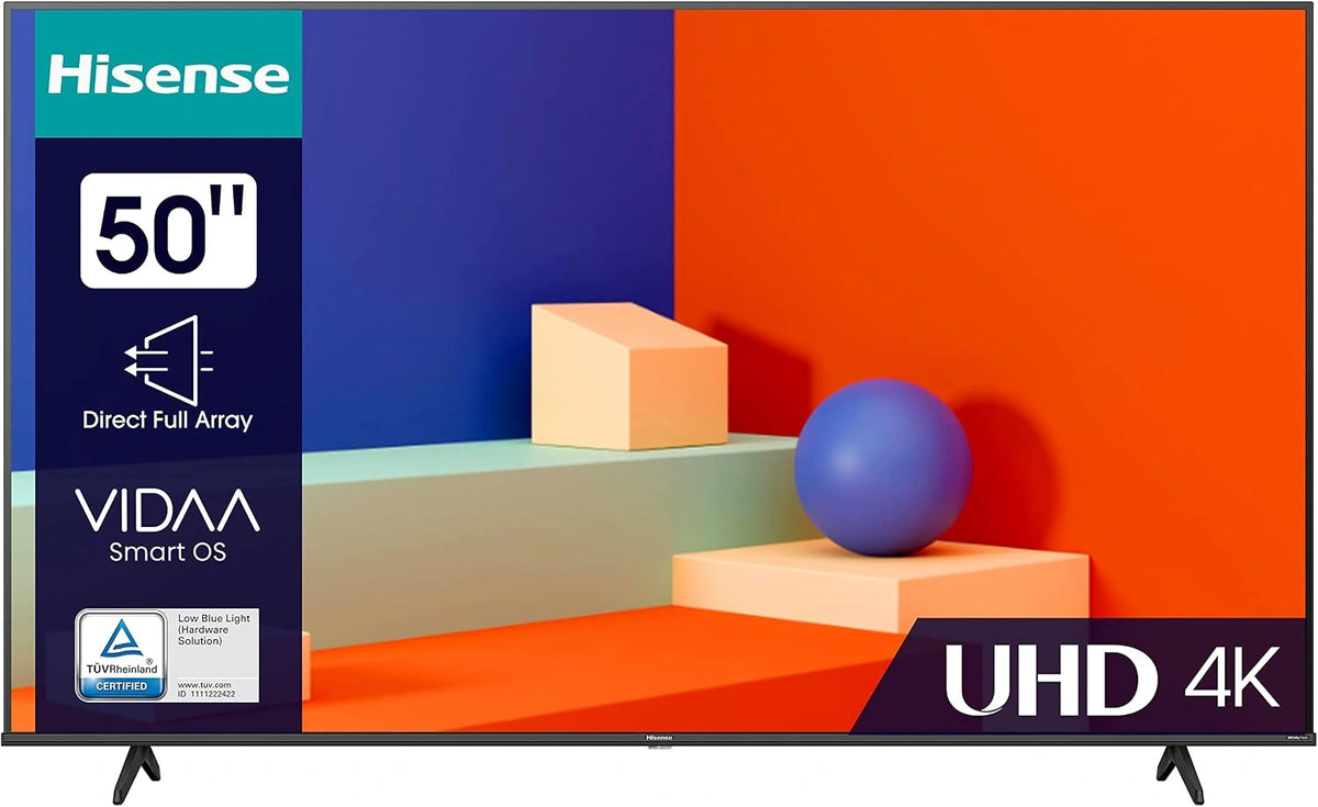 Telewizor Hisense – łączność Wi-Fi, kolor czarny, do domu lub pojazdu rekreacyjnego