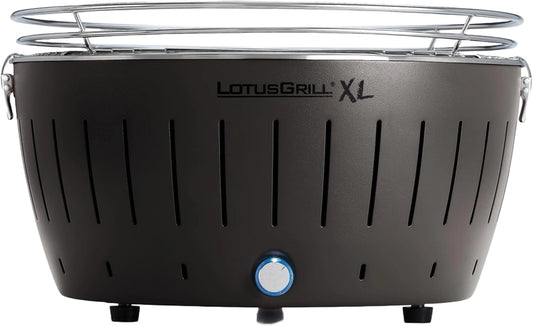 Grill LotusGrill G435 – funkcja grilla, kolor grafitowy i szary, do codziennego zastosowania