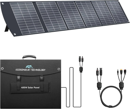 Zestaw fotowoltaiczny Ecosonic – moc 400 W, napięcie 40 V, do instalacji balkonowej
