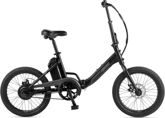 Rower elektryczny FabricBike – konstrukcja składana, moc 250 W, akumulator 10 Ah, napięcie 36 V, do jazdy miejskiej i rekreacyjnej