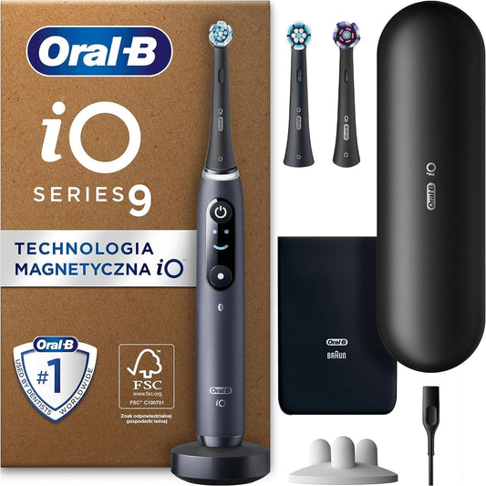 Szczoteczka elektryczna Oral-B iO – kolor czarny, do codziennego zastosowania